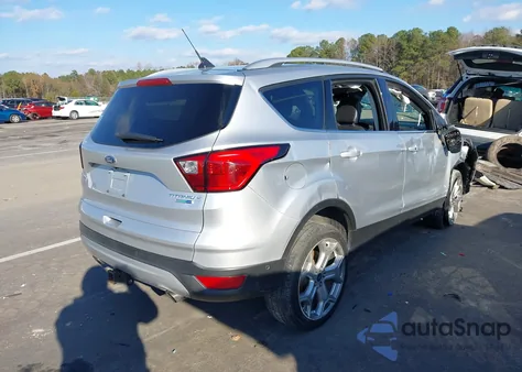 2019 Ford Escape Titanium from USA, damaged, VIN 1FMCU9J93KUA19071